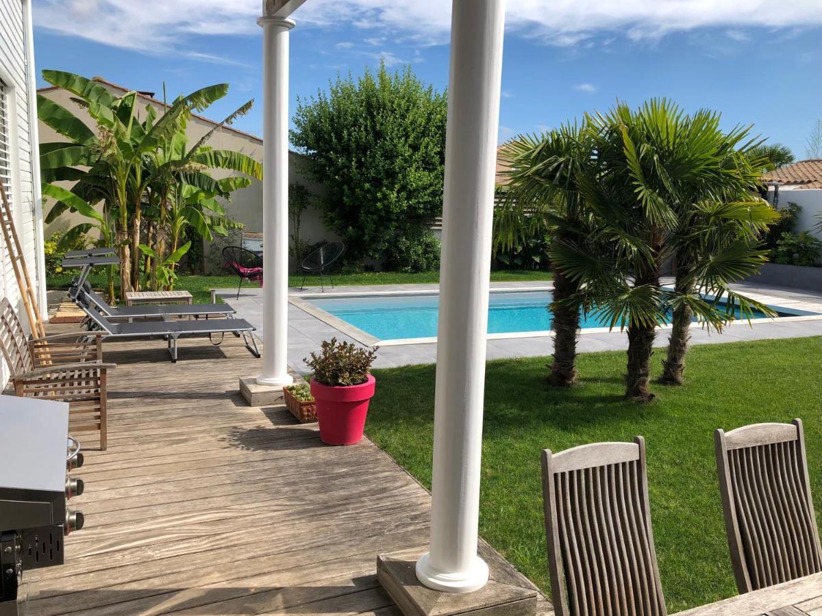 Maison M, Chambre Privee Acces Jardin Piscine Et Jacuzzi Pres De La Rochelle Ла-Рошель Экстерьер фото